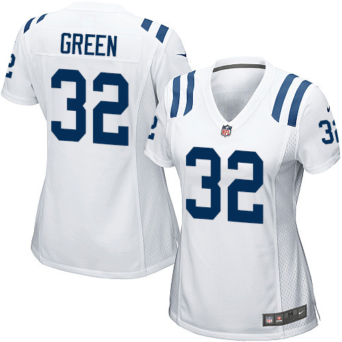 Women's Game T.J. Green Nike Jersey White Road - #32 NFL Indianapolis Colts